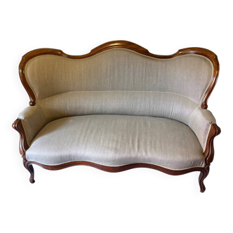 Mahogany Louis Philippe canapé