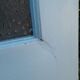 Glass door 82,8x215,3cm old translucent glazing