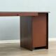 Afra & Tobia Scarpa "Artona" walnut burl Executive Desk for Maxalto 1975