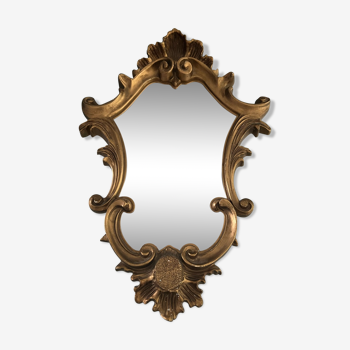 Old baroque style mirror