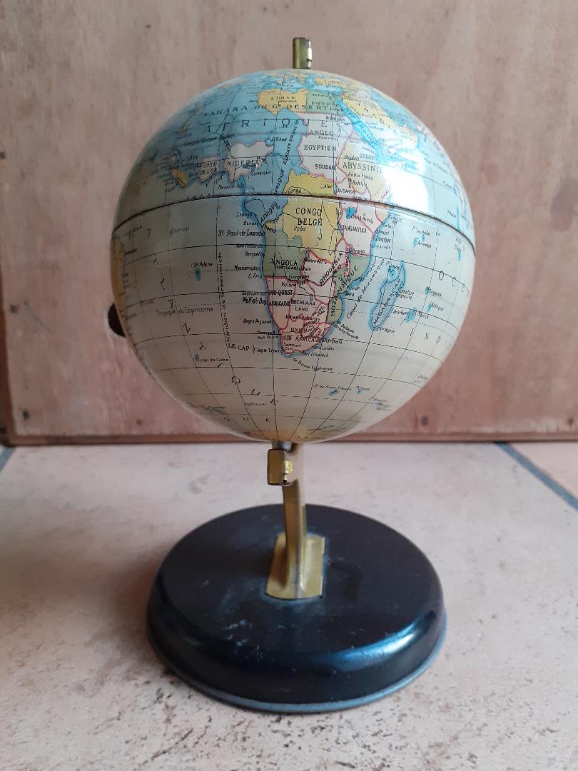 Ancient metal globe