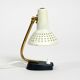 Very nice Mid Century Modern metal bedside lamp with adjustable shade