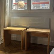 Paire de tabouret ou tables de chevet de Charlotte Perriand