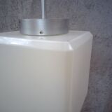 Square glass ceiling lamp