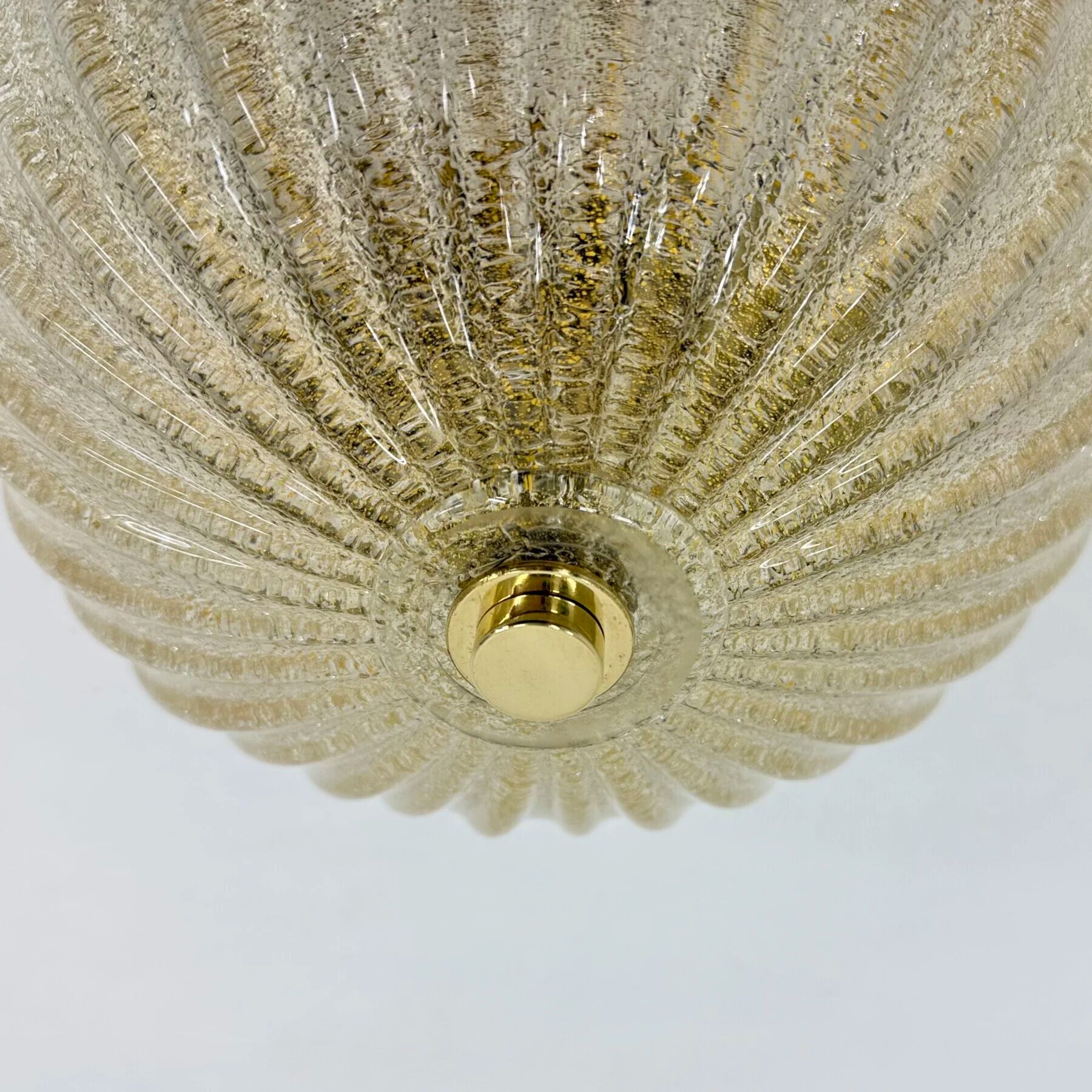 Barovier & Toso ceiling lamp 'Mezabala' 1970s