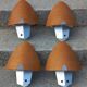 Set of 4 Lucid wall lights in Scandinavian style.