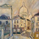 View of Montmartre from 1960