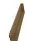 Vintage wooden wall shelve rack bookshelf in pinewood