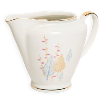Pot à crème en porcelaine du milieu du 20ème siècle