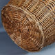 Large basket or basket in vintage rattan 60/70s. Very nice clean state.