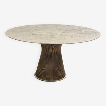 Table Warren Platner par Knoll en marbre