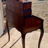 Happiness of the day style Louis XV of the nineteenth century in marquetry