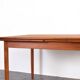 Table à manger extensible en teck danois des années 1960.