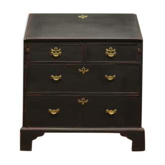 Black painted desk