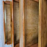 Art decò sideboard in thuja and walnut