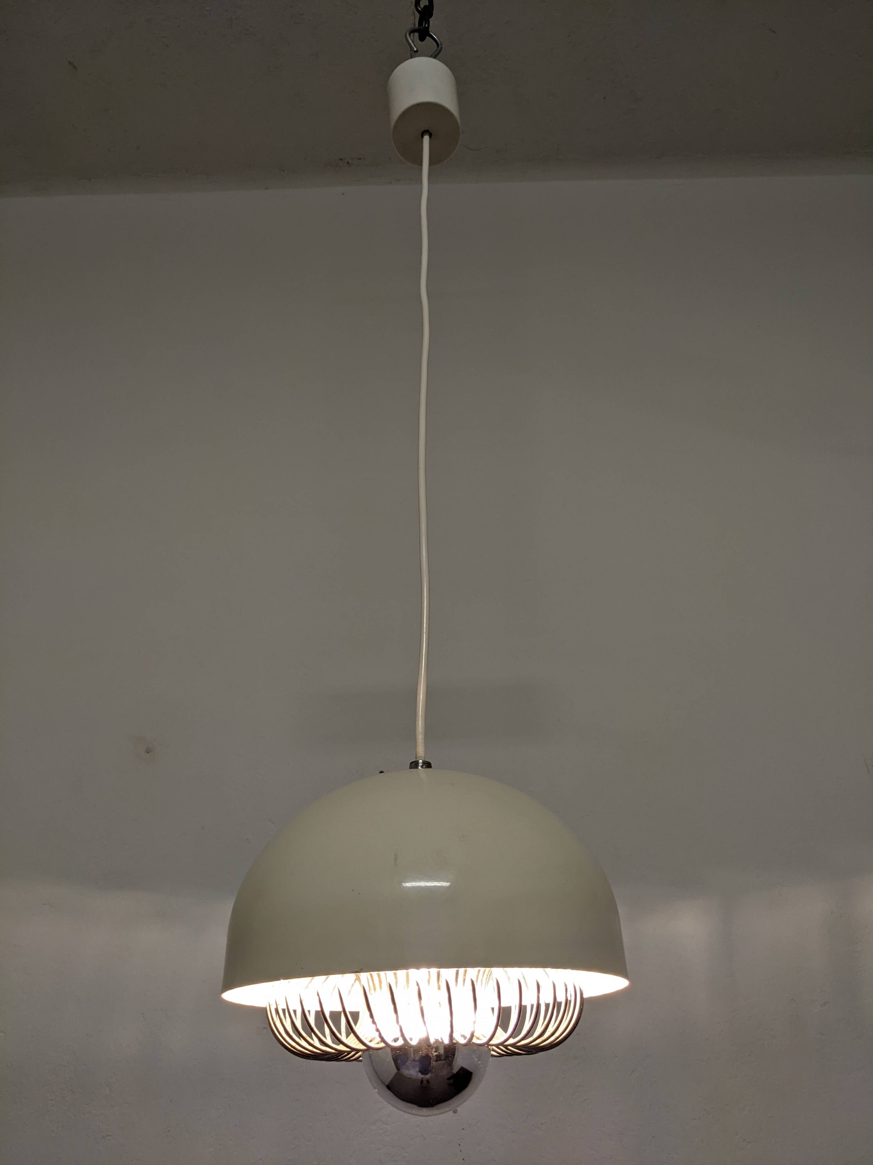 Suspension Space age d'Andrea Lazzari pour Morozini, Italie vers 1970