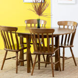 Table scandinave vintage – 134.5 cm