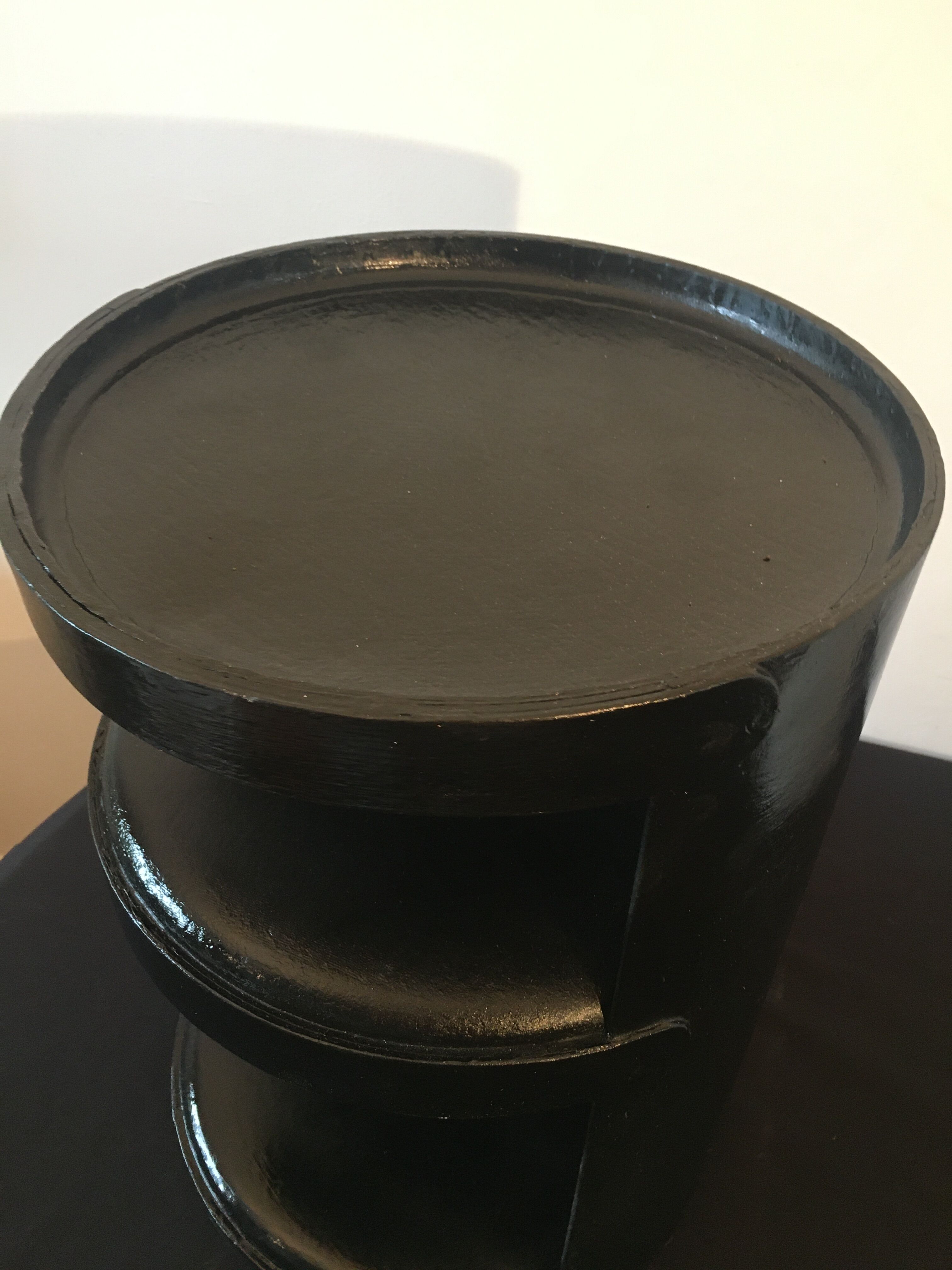 Three bedside tables "bonga" jean louis avril