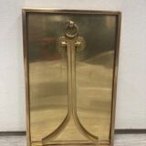 Old brass frame