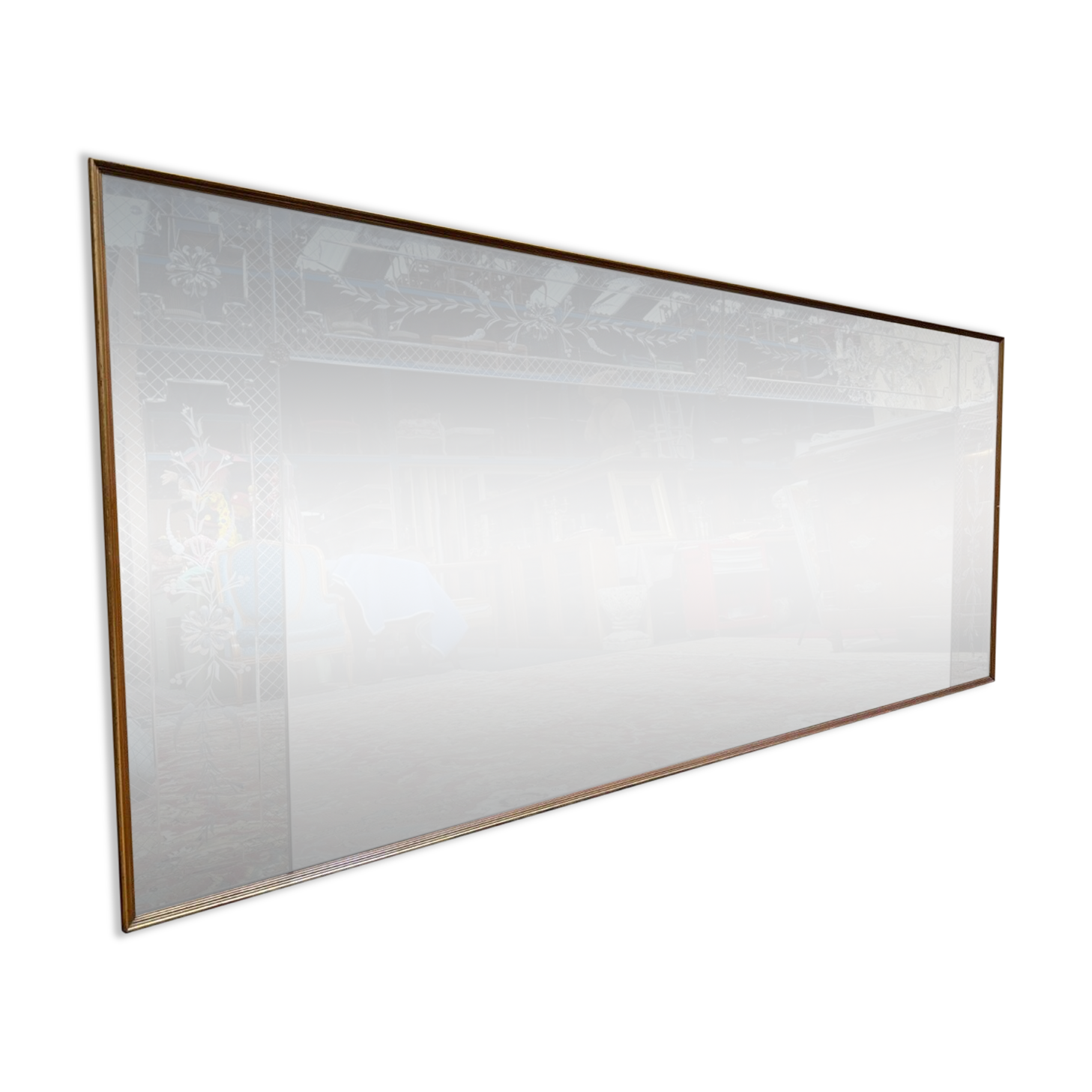 Bistro mirror - Venetian Art Nouveau style