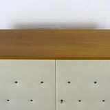 Sideboard-Highboard with Bar by Franz Ehrlich for DW Hellerau, Bauhaus