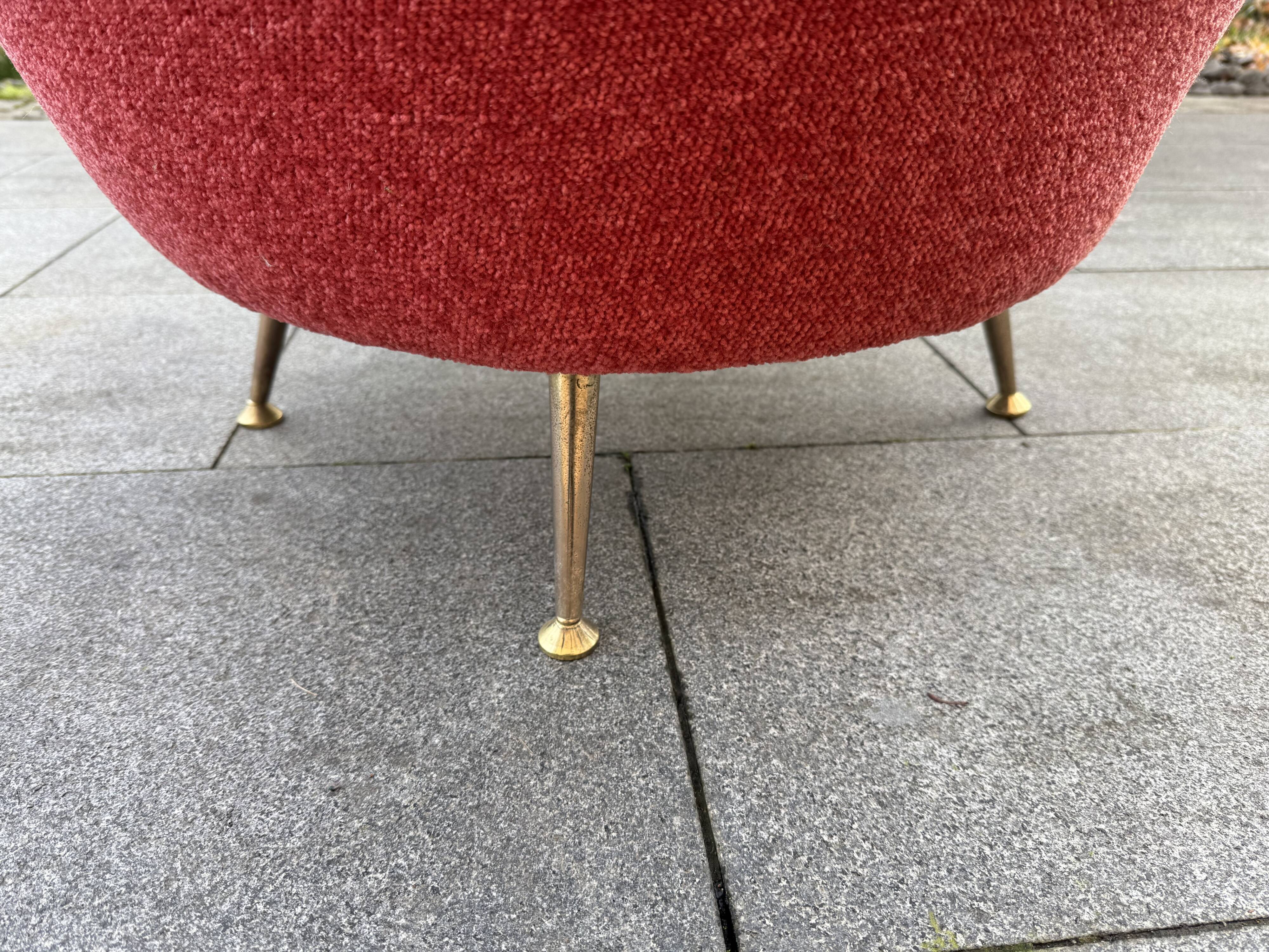 Organic armchair from the 1950s