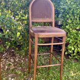 Pair of bar stools/high chairs - Thonet style