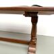 Table de ferme bourgeoise en chêne, années 50