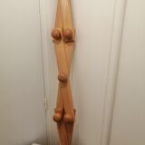 Mural coat rack