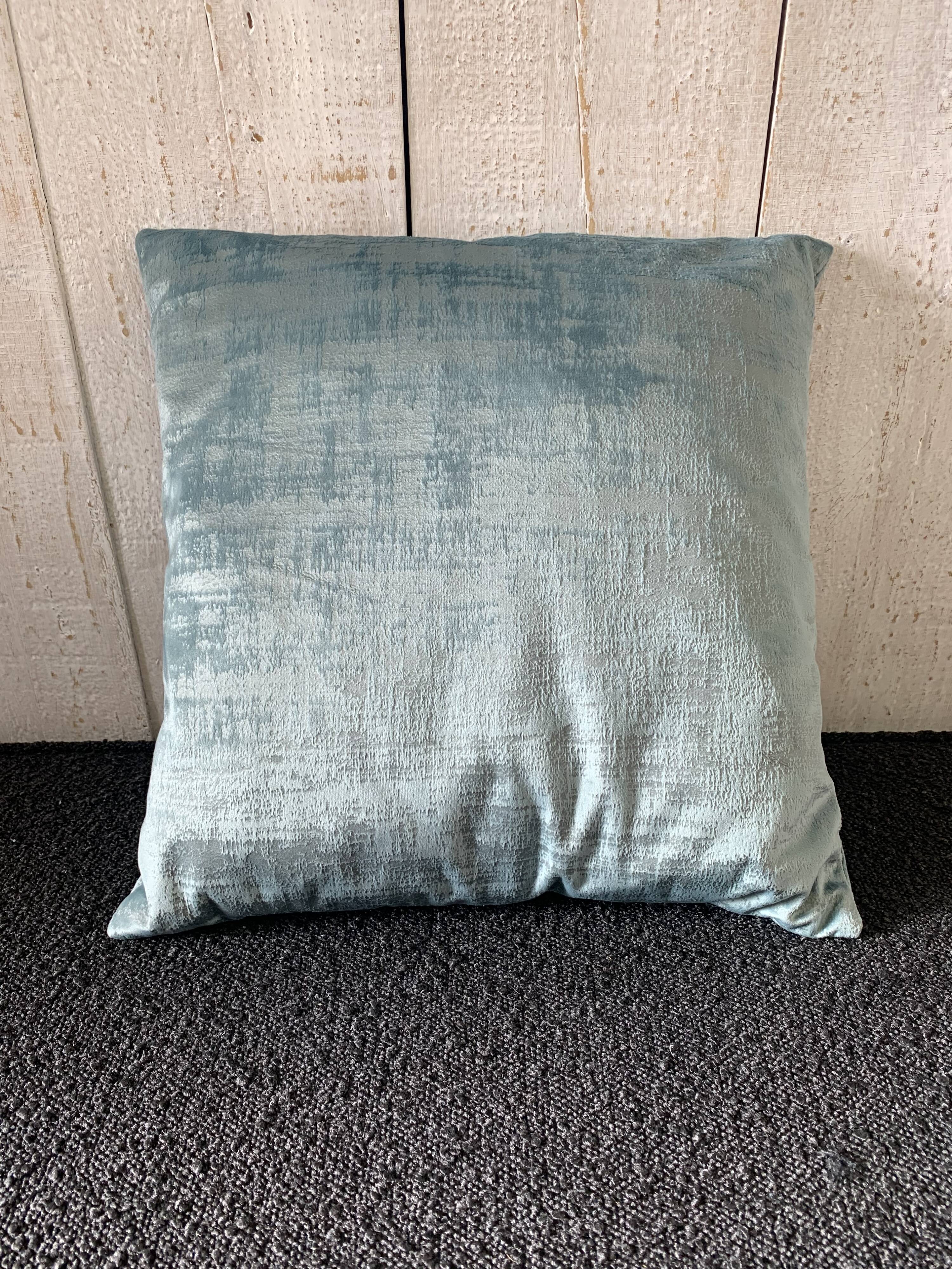 Coussin bleu