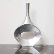Vase "Eclipse" L en fonte d'aluminium, 1970s