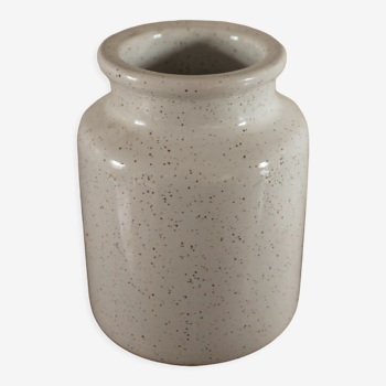 Mustard pot glazed stoneware ciné cork stopper