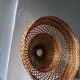 Flower-shaped rattan pendant light/lampshade