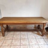 Oak farmhouse table