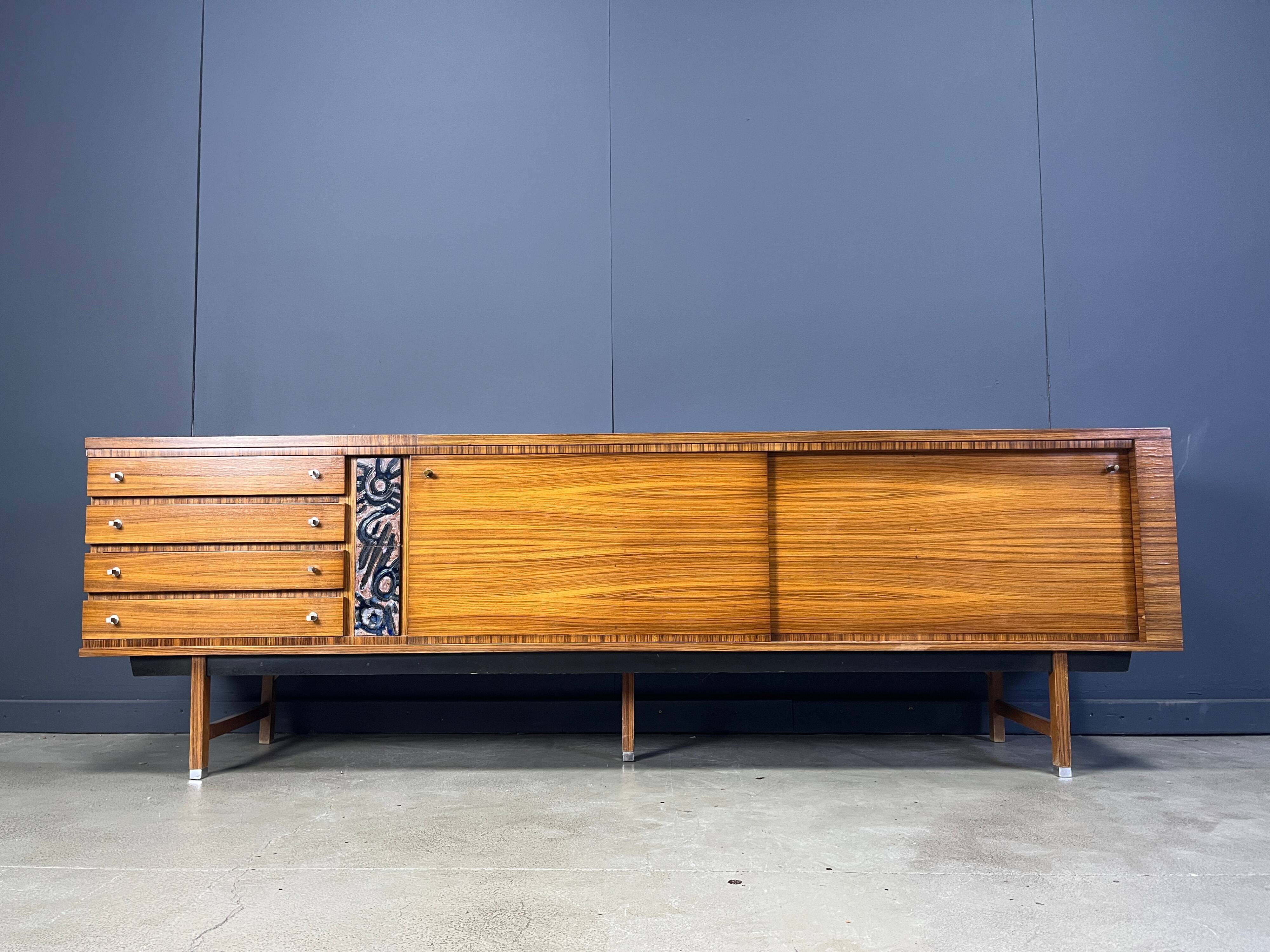 Vintage sideboard by Pieter De Bruyne for AL Meubel, 1960s