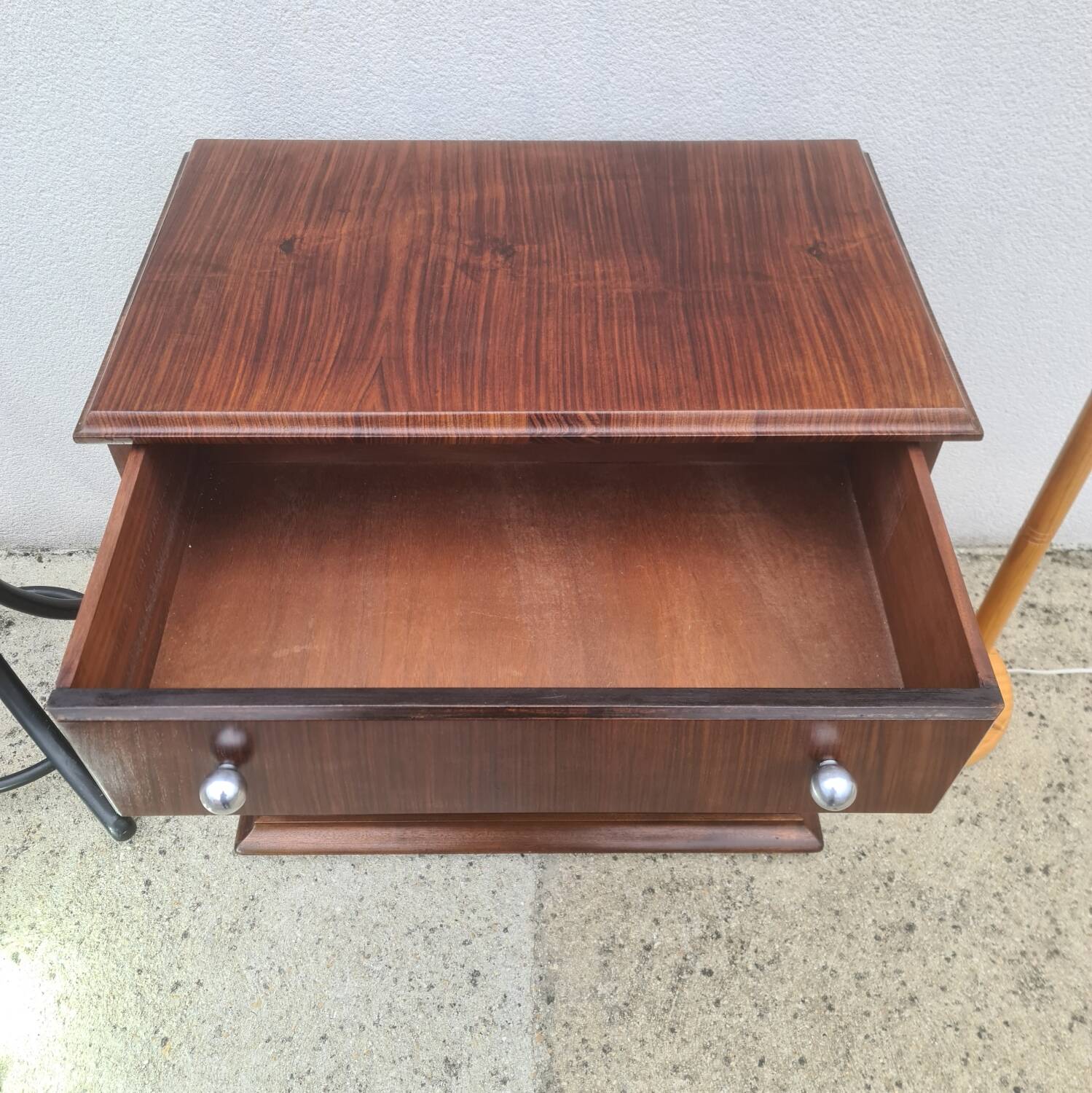 Commode vintage 1940 art déco en palissandre