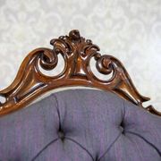 Rococo Revival Walnut Sofa, 1860