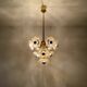 Floral Glass Chandelier
