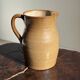 Large stoneware jug marked with pencil underneath H20 D11.