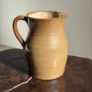 Large stoneware jug marked with pencil underneath H20 D11.