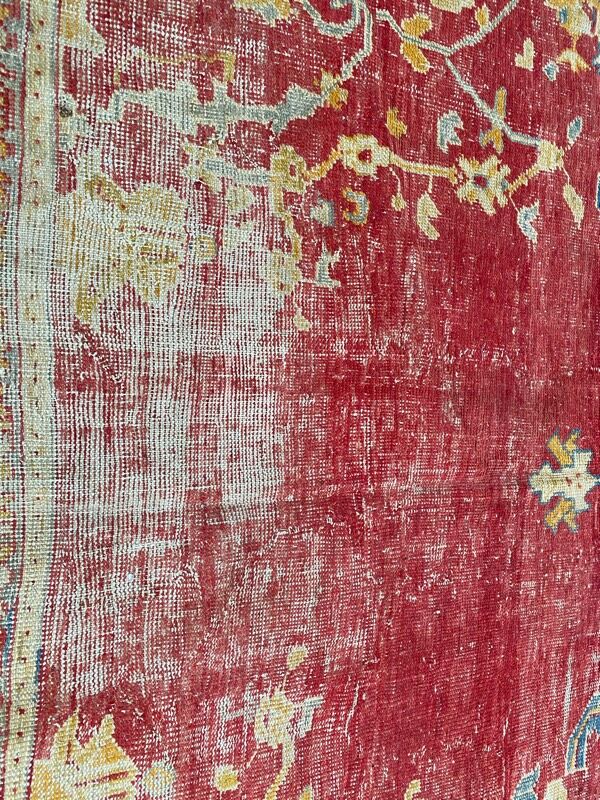 Turkish Smyrne Oushak carpet 236x466 cm