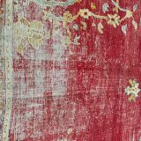 Tapis ancien Smyrne turc 236x466 cm