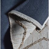 Hemp and wool carpet 190x290 ethnic motifs
