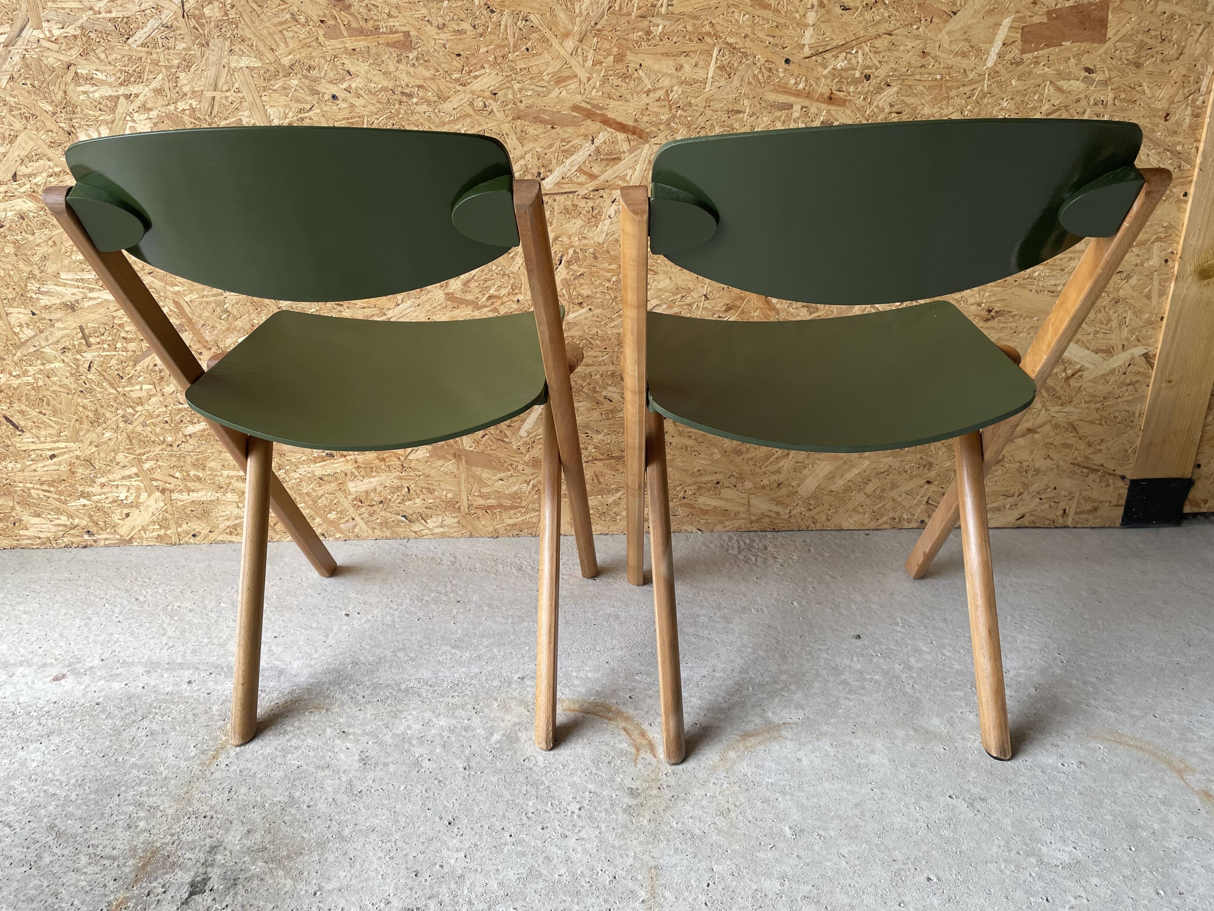 Jean-claude duboys folding chairs from the 80s