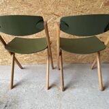 Jean-claude duboys folding chairs from the 80s
