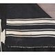 Vintage Turkish hand-knotted wool cotton brown kilim area rug 118x170