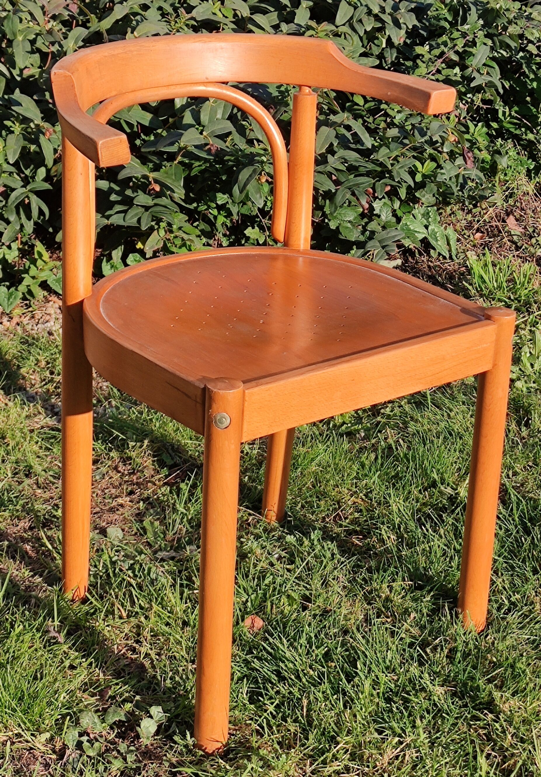 Series of 4 Baumann armchairs