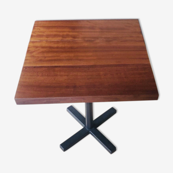 Wooden square table