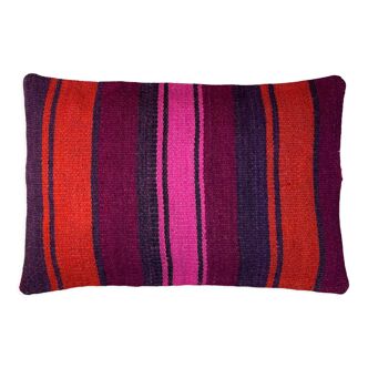 Vintage turkish handmade cushion cover , 30 x 50 cm