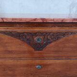 Art Deco walnut commode